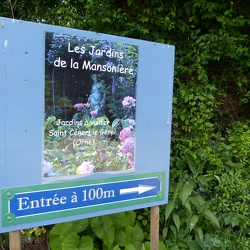 jardins de la Mansoniere - St Ceneri le Gerei
