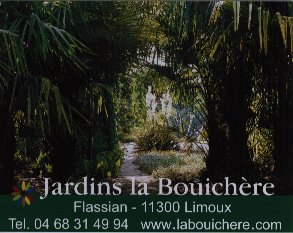 jardins la Bouichère